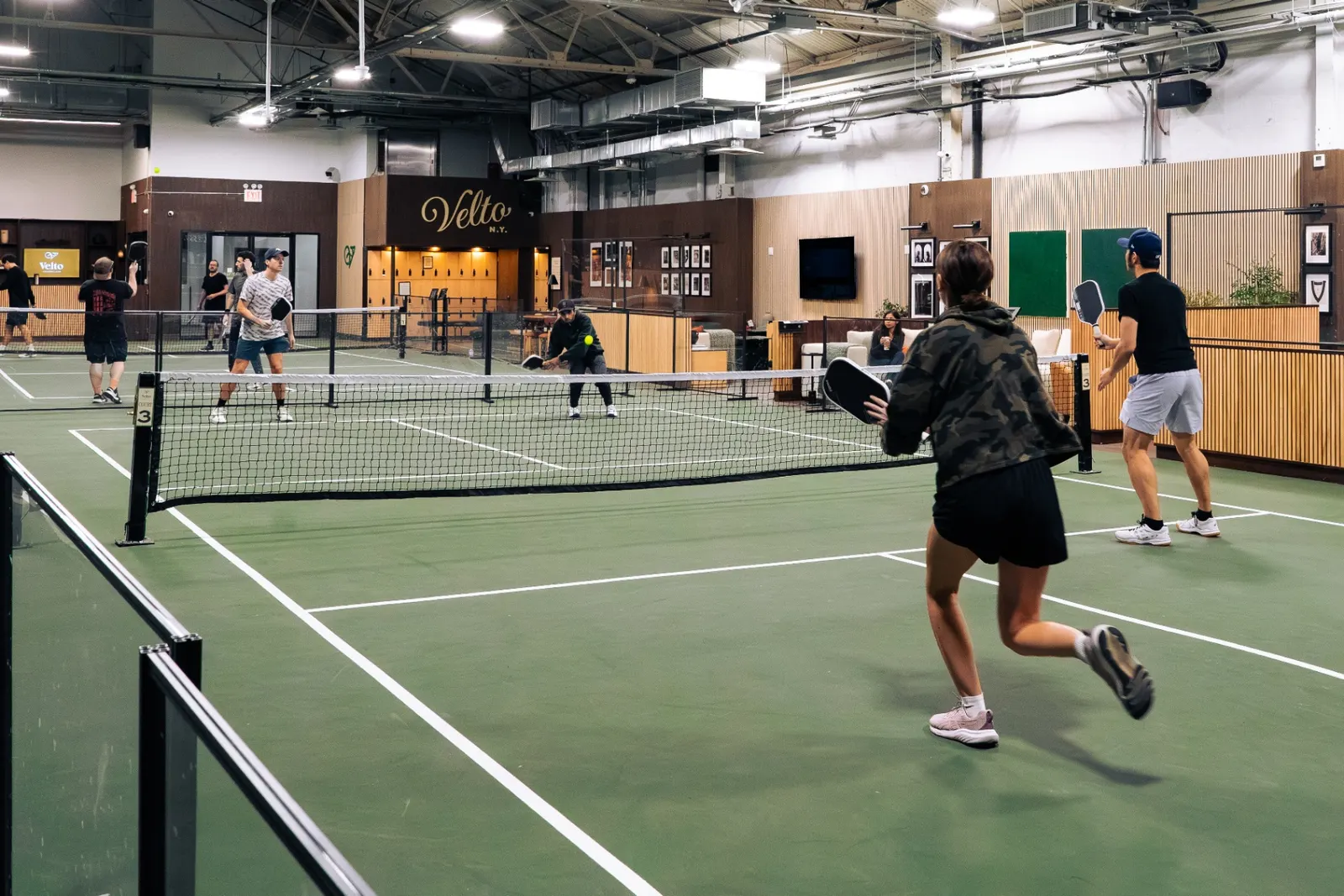 Intermediate pickleball at Velto